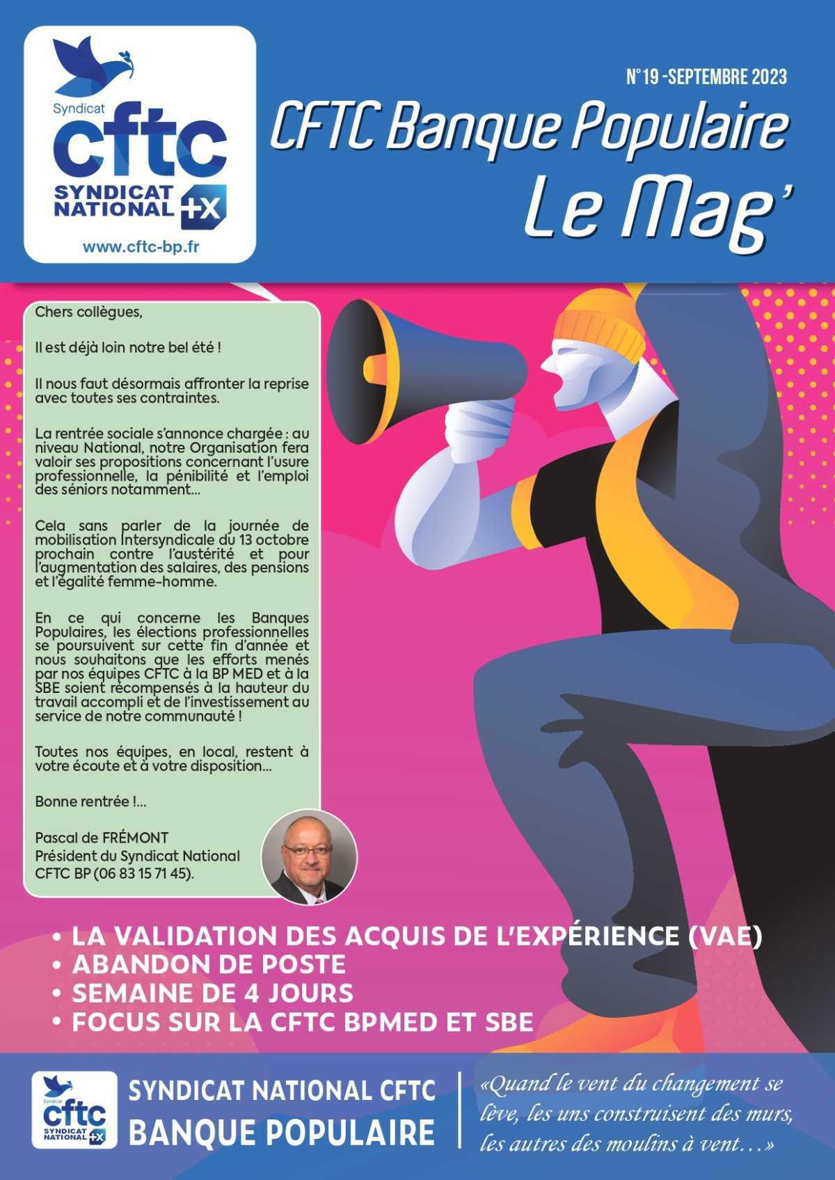 Le Mag CFTC Banque Populaire septembre 2023