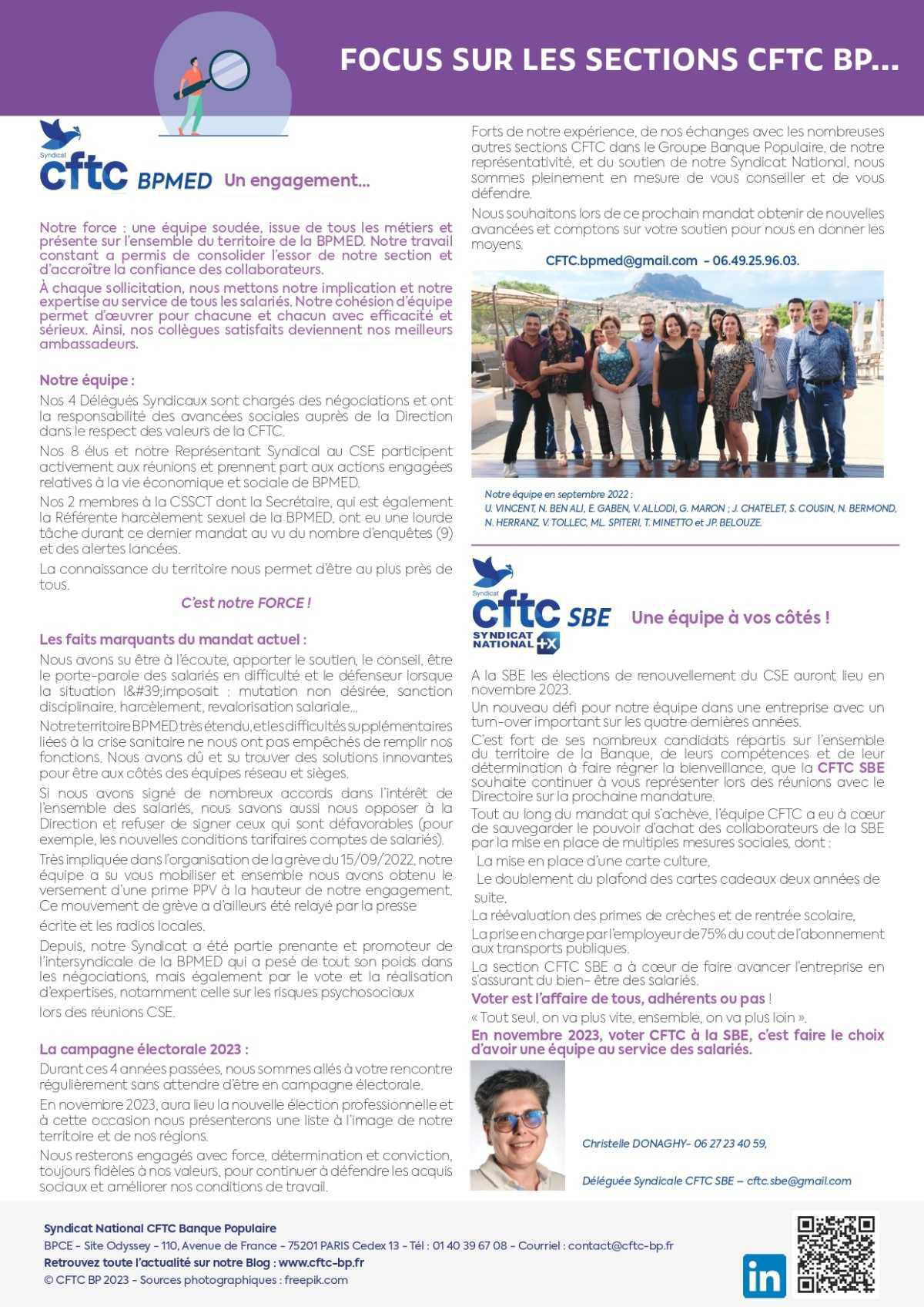 Le Mag CFTC Banque Populaire septembre 2023