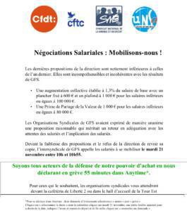 Négociations Salariales – Débrayages et grèves dans le secteur bancaire