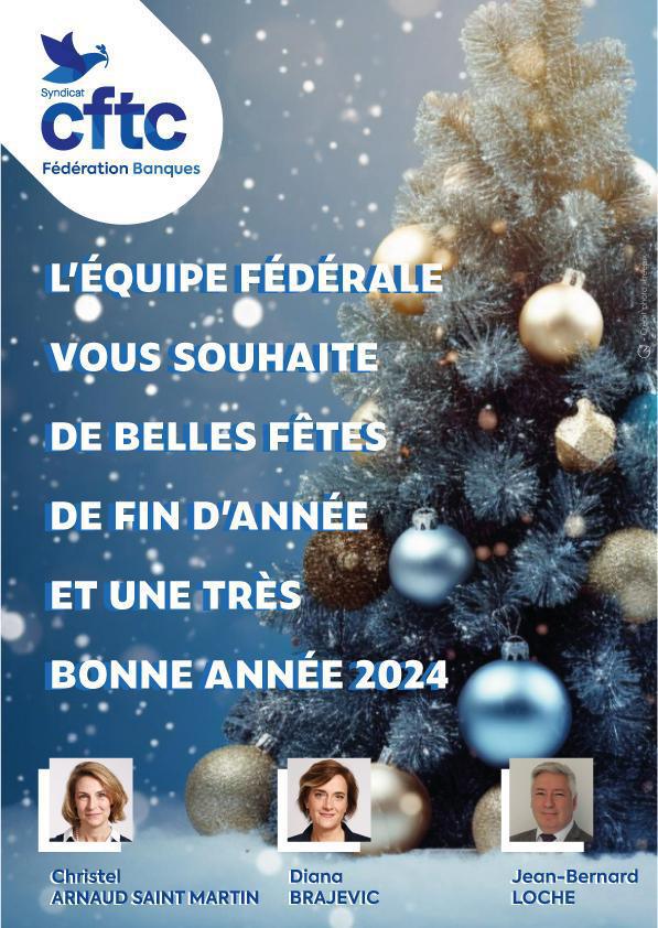 Votre Fédération vous souhaite de très belles fêtes