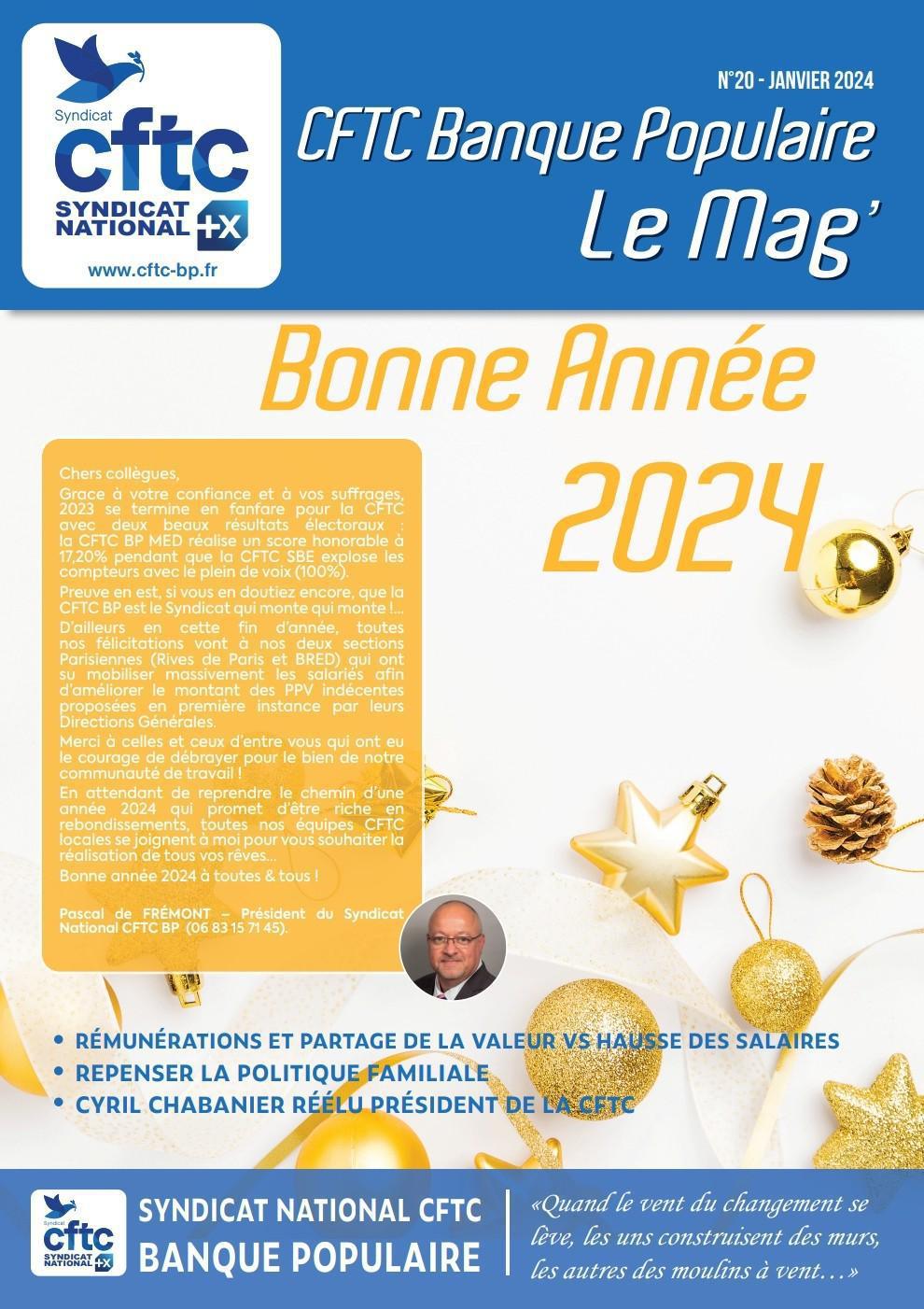 Le Mag CFTC Banque Populaire janvier 2024