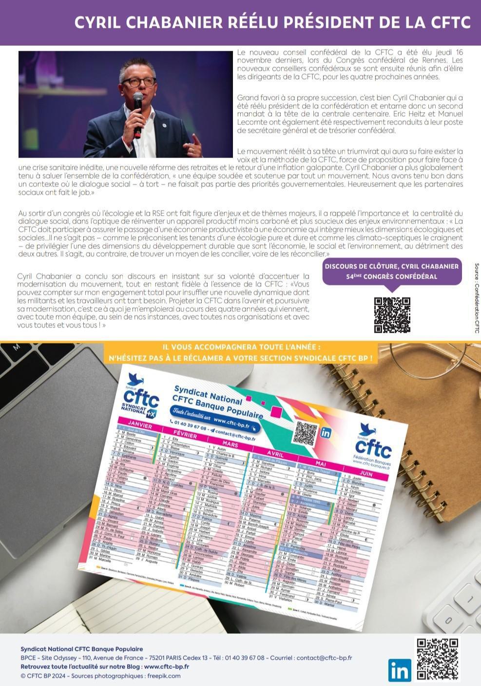 Le Mag CFTC Banque Populaire janvier 2024