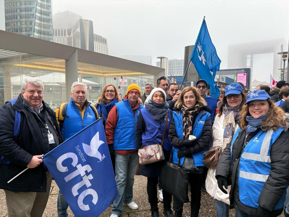 Grève au CCF - Une mobilisation historique Grève au CCF - Une mobilisation historique