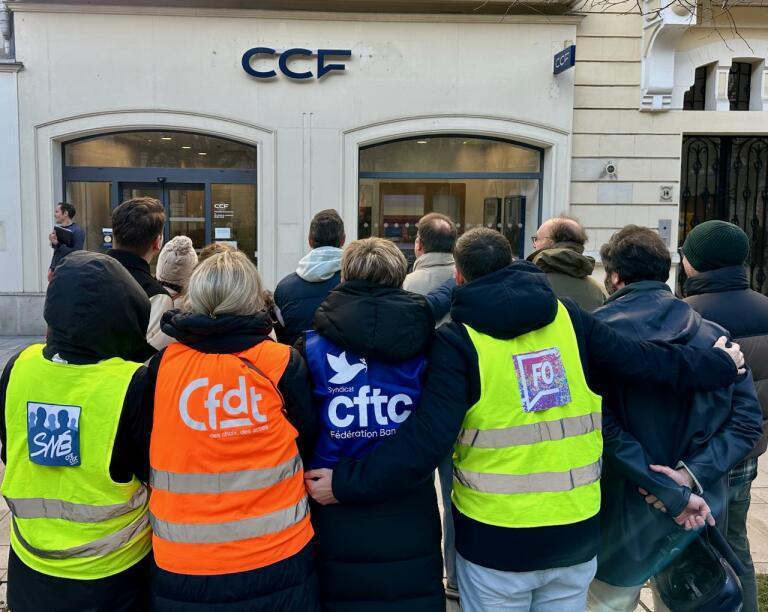 Grève au CCF - Une mobilisation historique Grève au CCF - Une mobilisation historique