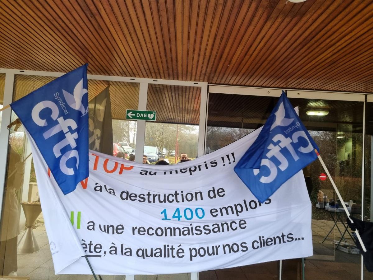 Grève au CCF - Une mobilisation historique