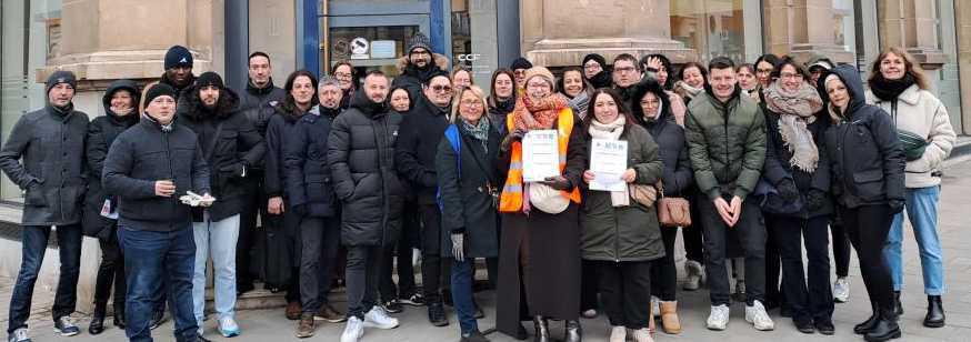 Grève au CCF - Une mobilisation historique