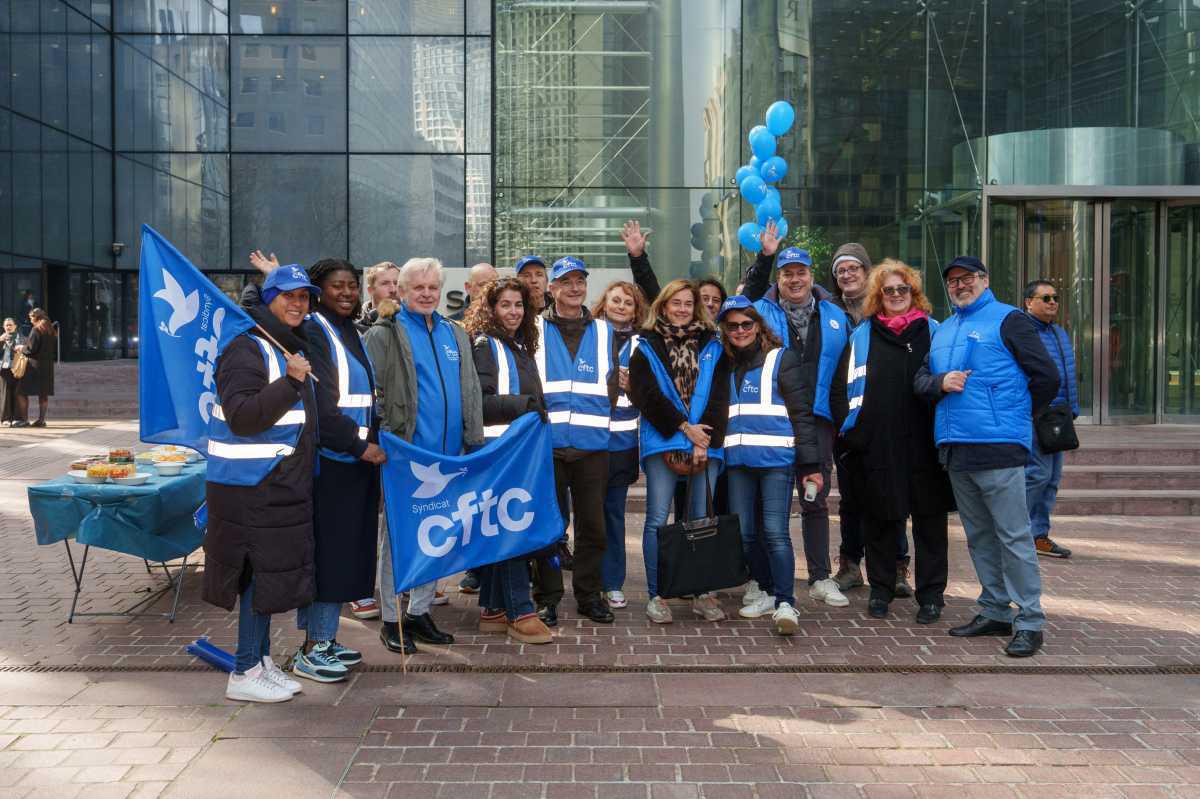 La Fédération CFTC Banques au côté des salariés de la SG