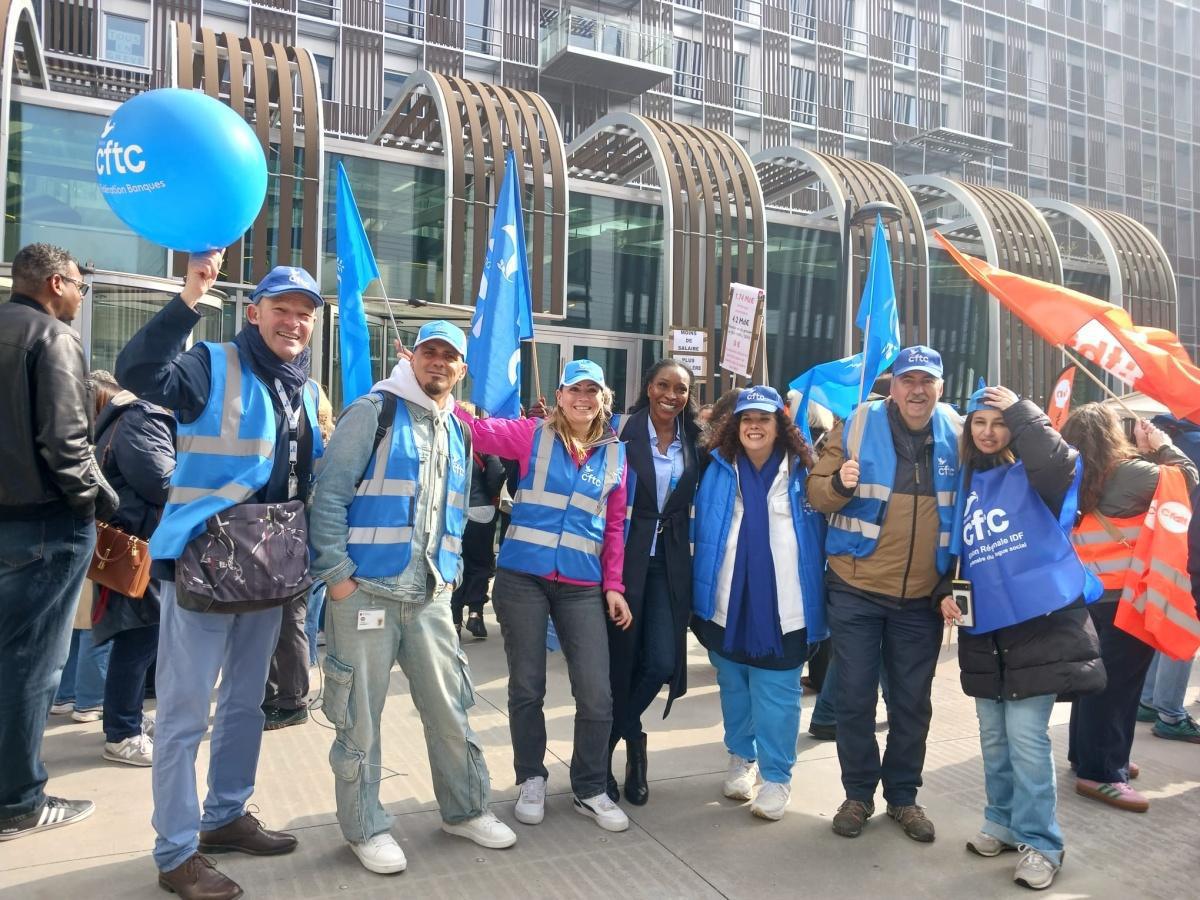 La Fédération CFTC Banques au côté des salariés de la SG La Fédération CFTC Banques au côté des salariés de la SG