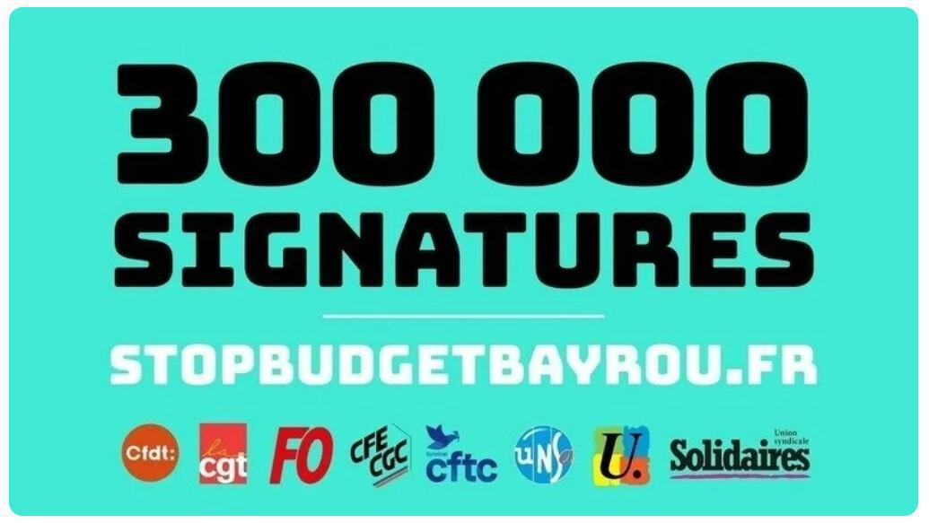 Une pétition en ligne contre les annonces du budget Bayrou