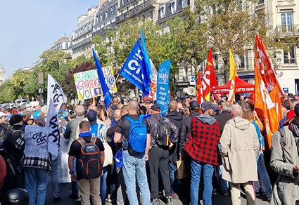 La manifestation du 2 octobre en photos