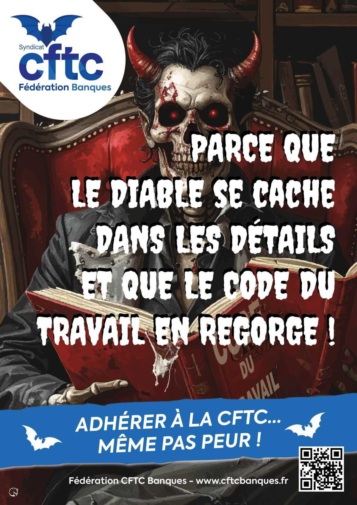Adhérer à la CFTC... même pas peur ! Adhérer à la CFTC... même pas peur !