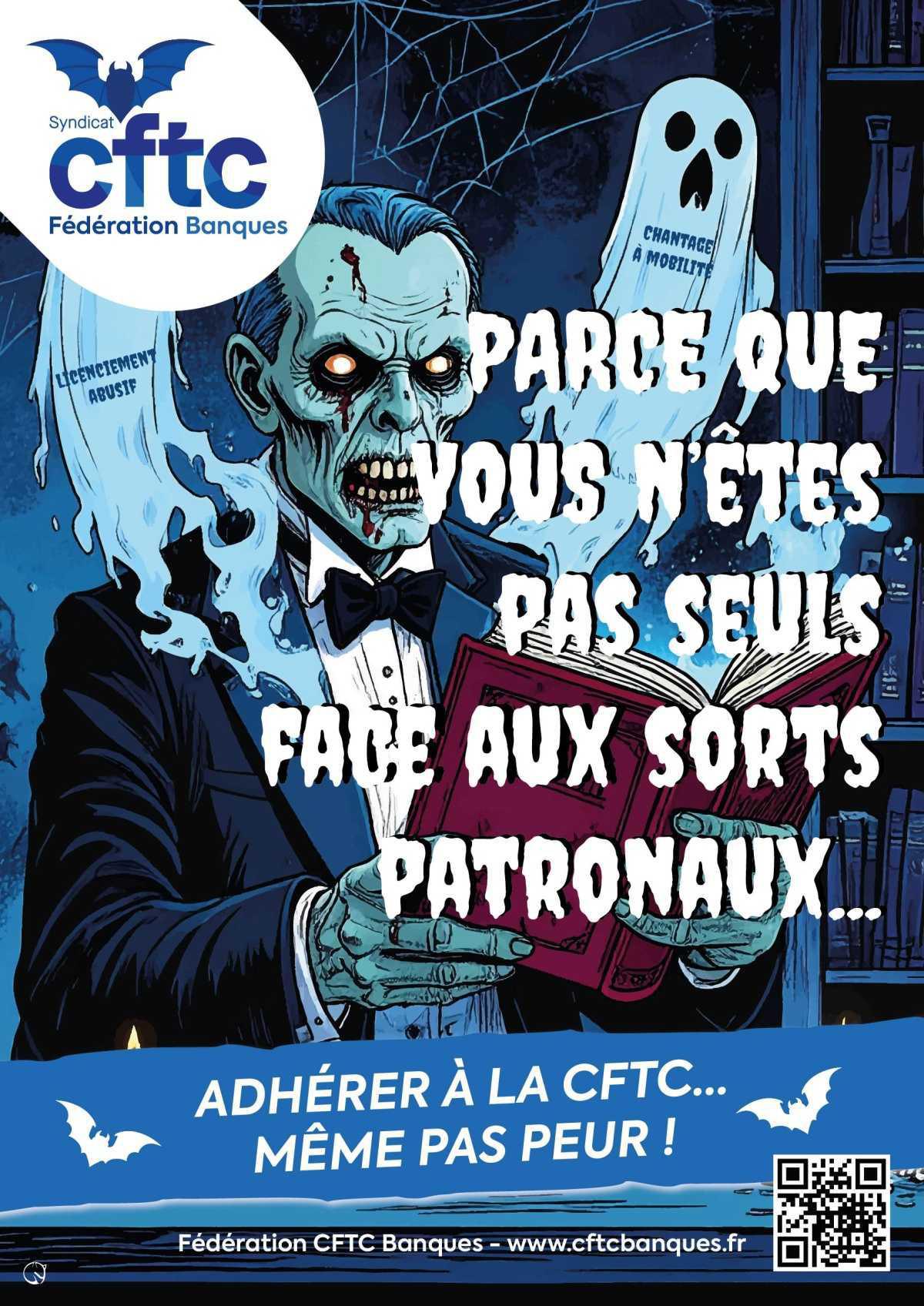 Adhérer à la CFTC... même pas peur ! Adhérer à la CFTC... même pas peur !