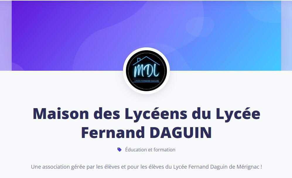 Notre Maison des Lycéennes et des Lycéens (MDL) Notre Maison des Lycéennes et des Lycéens (MDL)