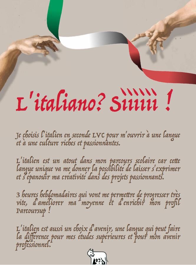 Notre option - LV C - Italien