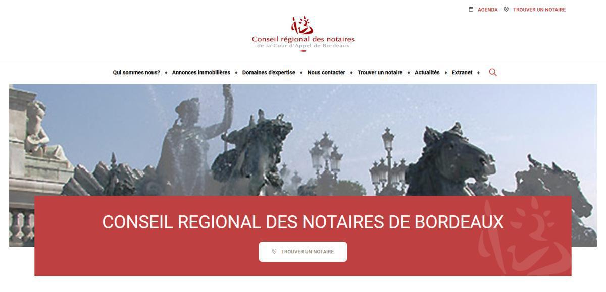 Notre partenaire - le Conseil Régional des Notaires de Bordeaux Notre partenaire - le Conseil Régional des Notaires de Bordeaux