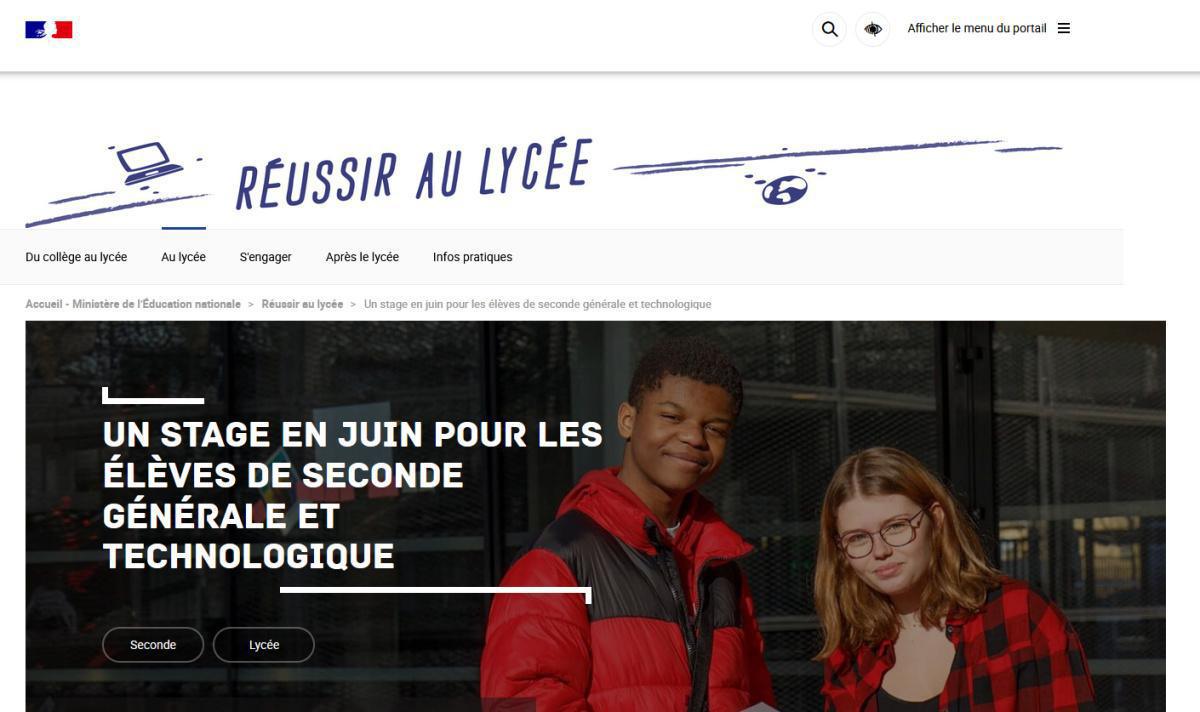 Le stage de 2de du 16 au 27 juin 2025 Le stage de 2de du 16 au 27 juin 2025