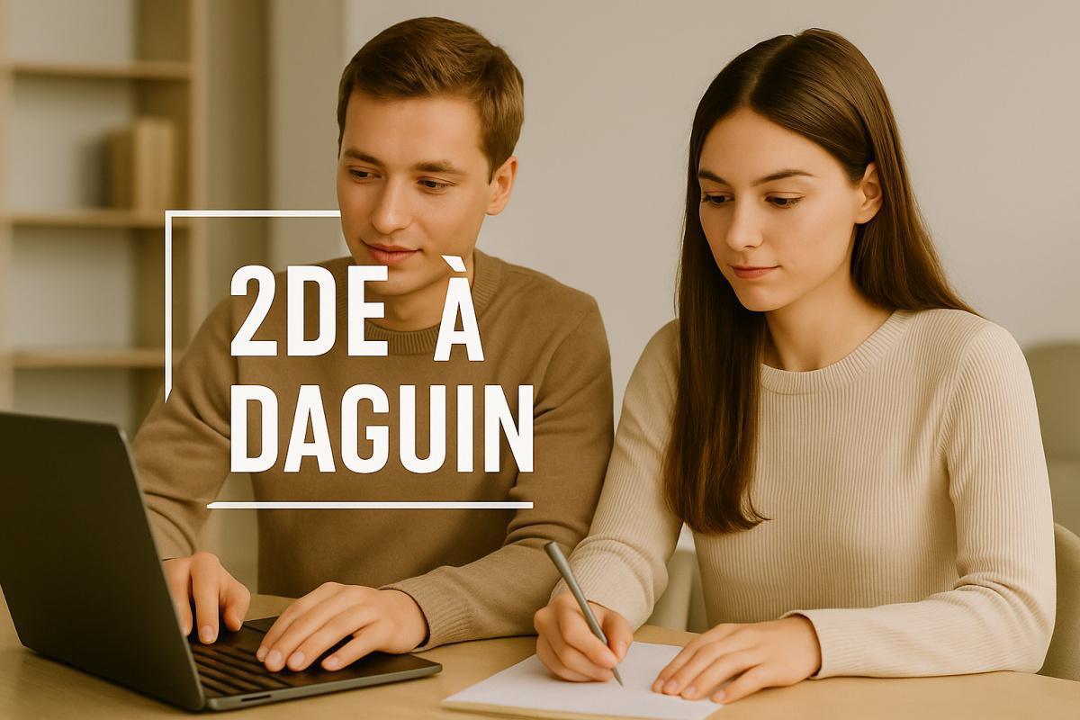 Rentrée 2025 - Inscription en 2de