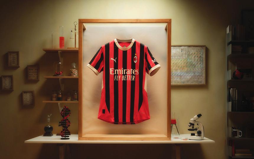 Milan apresenta nova camisa em celebração aos 125 anos do clube