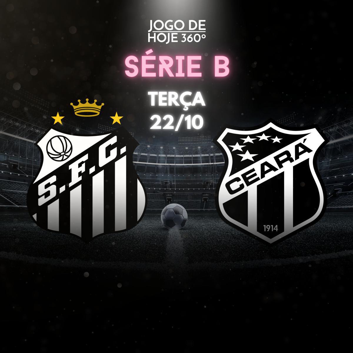 Ao Vivo Santos X Ceará Brasileirão Série B 2024