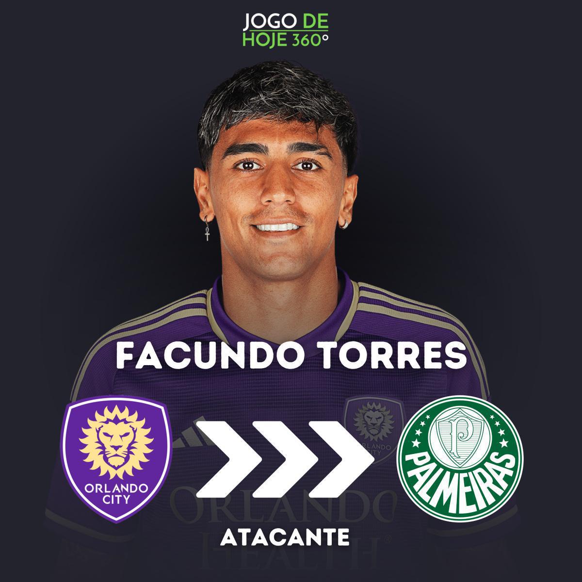 Facundo Torres; Orlando City > Palmeiras Facundo Torres; Orlando City > Palmeiras