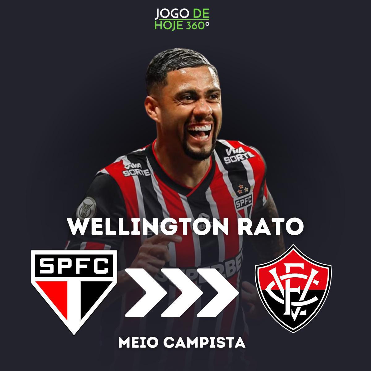 Wellington Rato; São Paulo > Vitória Wellington Rato; São Paulo > Vitória