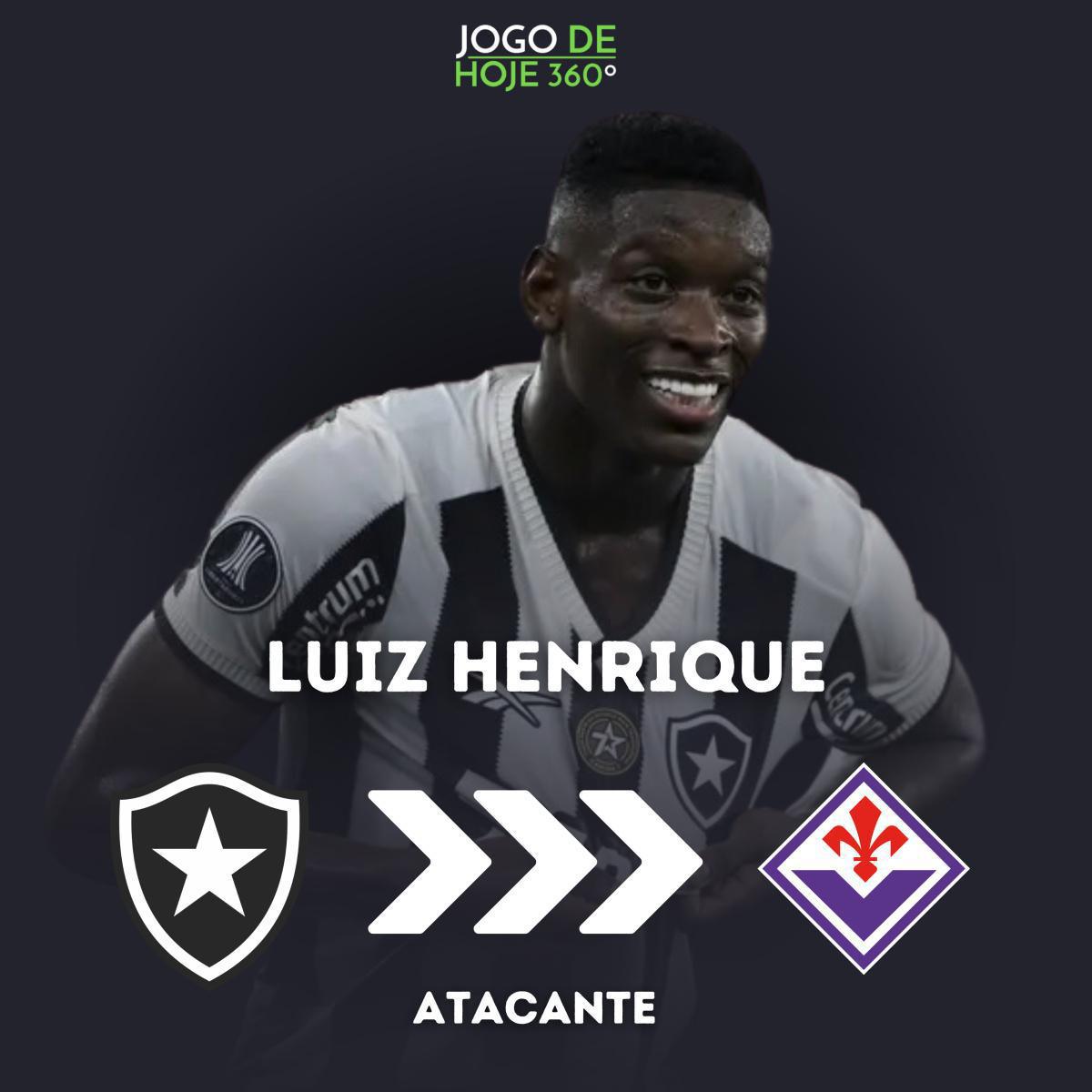 Luiz Henrique; Botafogo > Fiorentina Luiz Henrique; Botafogo > Fiorentina