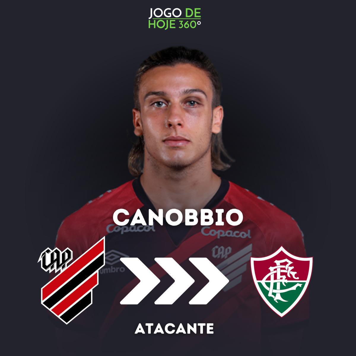 Canobbio; Athletico-PR > Fluminense Canobbio; Athletico-PR > Fluminense