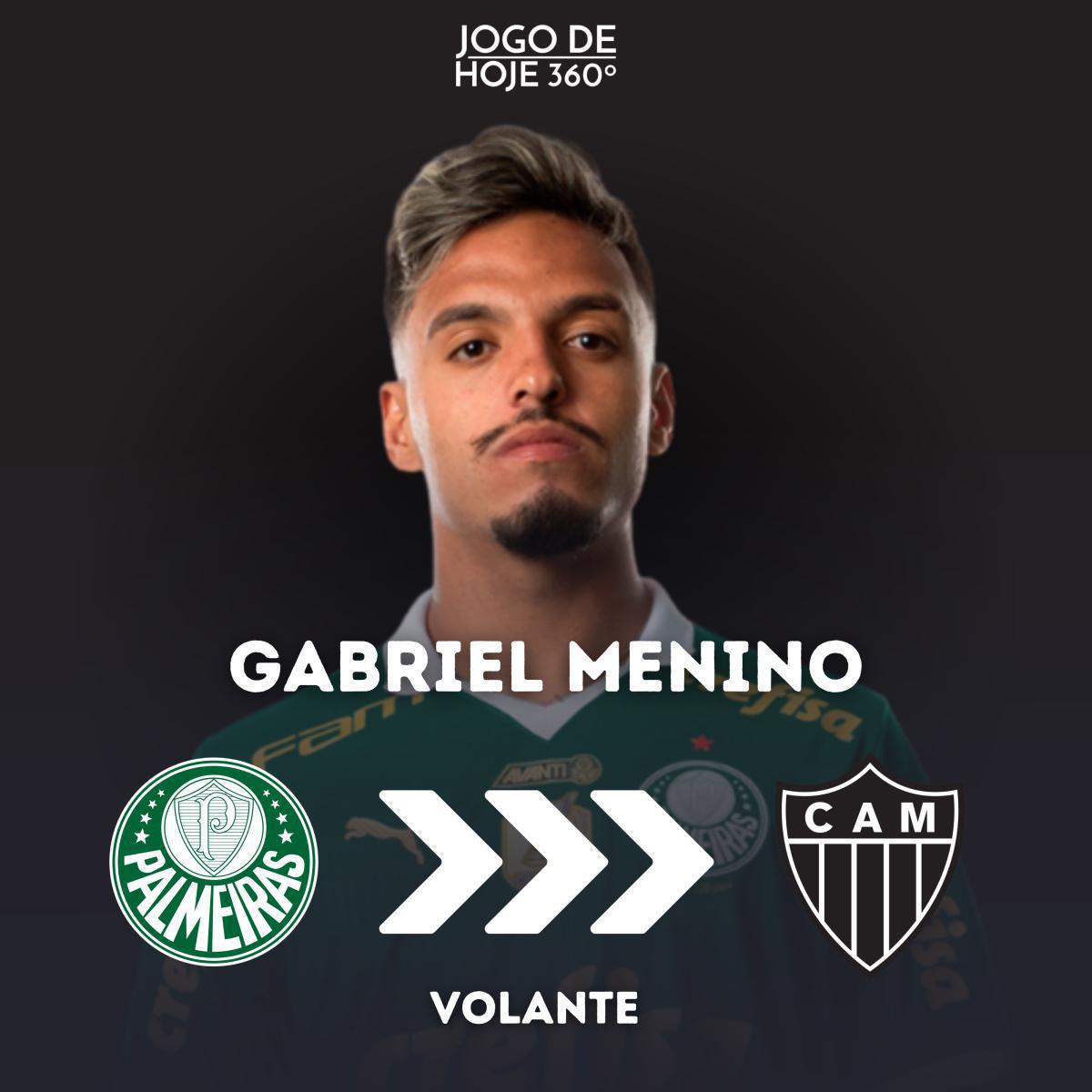 Gabriel Menino; Palmeiras > Atlético-MG Gabriel Menino; Palmeiras > Atlético-MG
