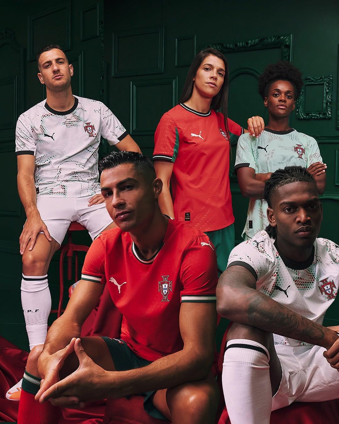 Seleção de Portugal revela novo uniforme com fornecedora inédita