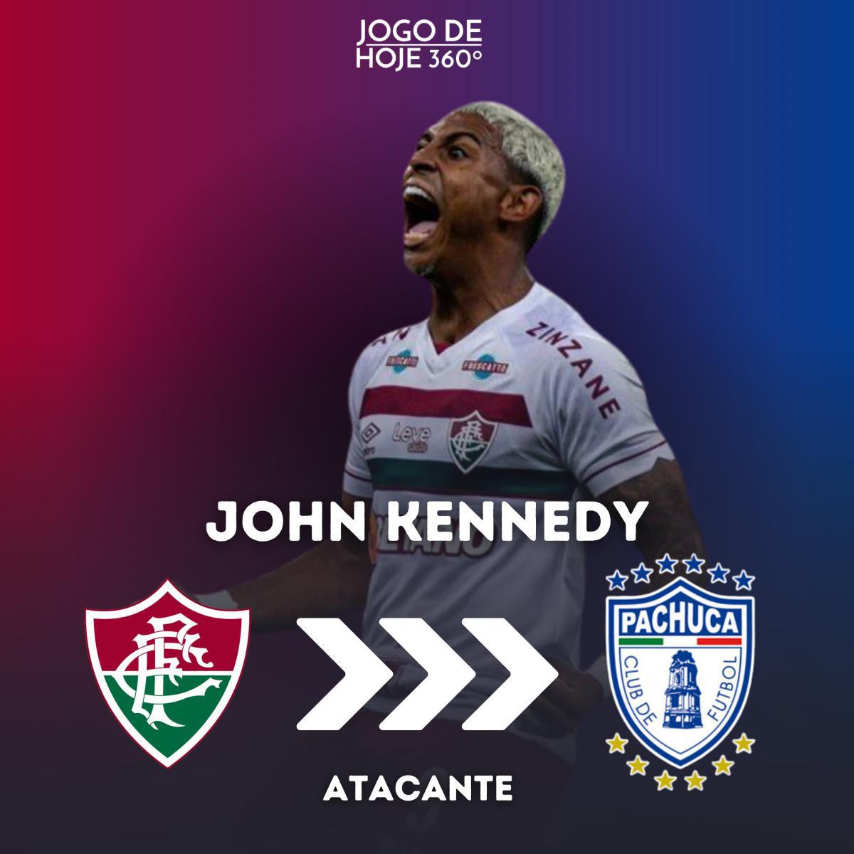 John Kennedy; Fluminense > Pachuca-MEX John Kennedy; Fluminense > Pachuca-MEX