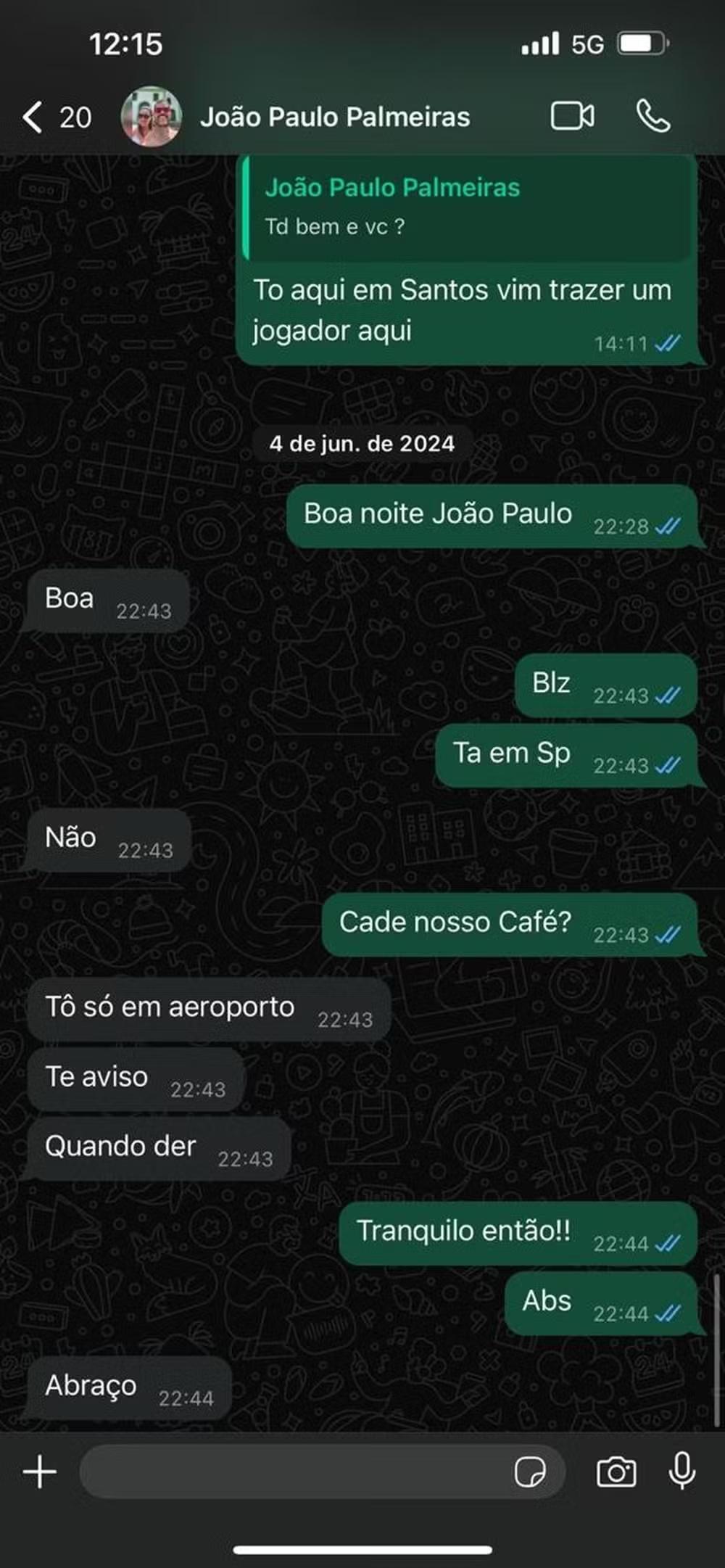 Agente faz acusações contra diretor do Palmeiras em denúncia envolvendo o Corinthians: "Faltou ética"