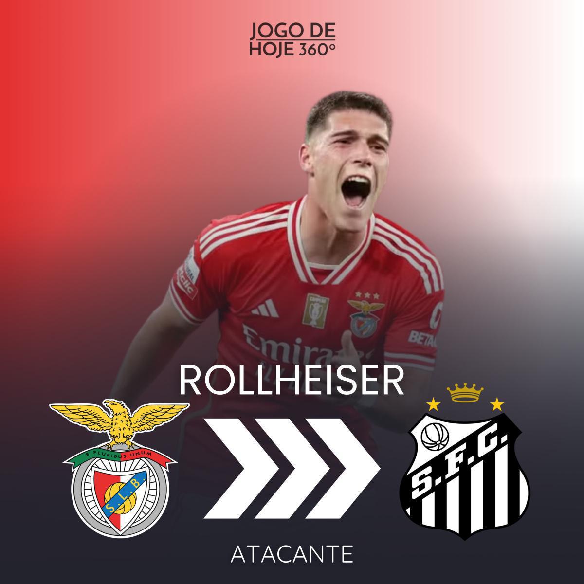 Rollheiser; Benfica > Santos