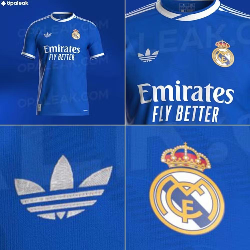 Novo uniforme alternativo do Real Madrid vaza na web; confira as imagens