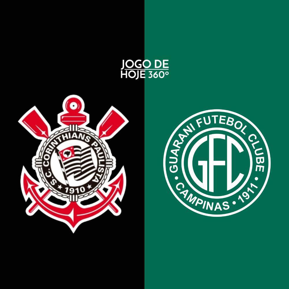 Ao Vivo Corinthians X Guarani Brasileirão Série A 2024