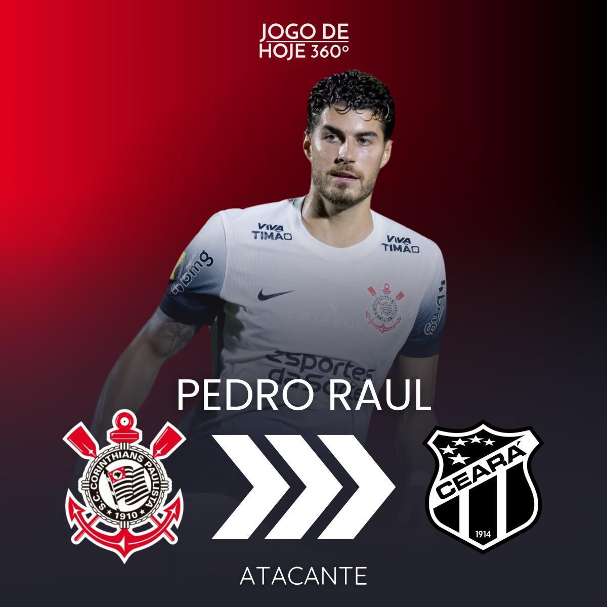 Pedro Raul; Corinthians > Ceará Pedro Raul; Corinthians > Ceará