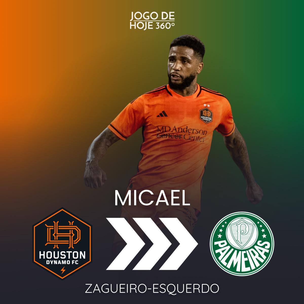 Micael; Houston Dynamo > Palmeiras Micael; Houston Dynamo > Palmeiras