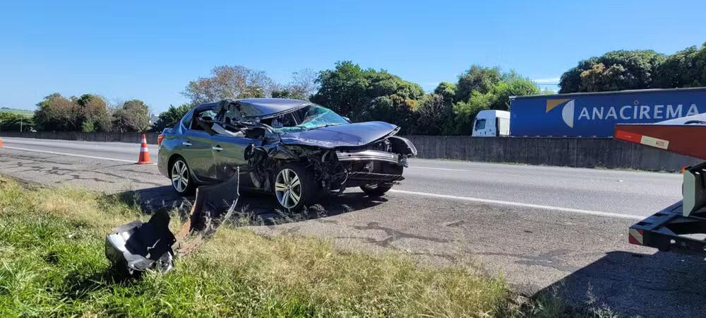 Jovem da base do Bragantino sofre acidente grave na Anhanguera