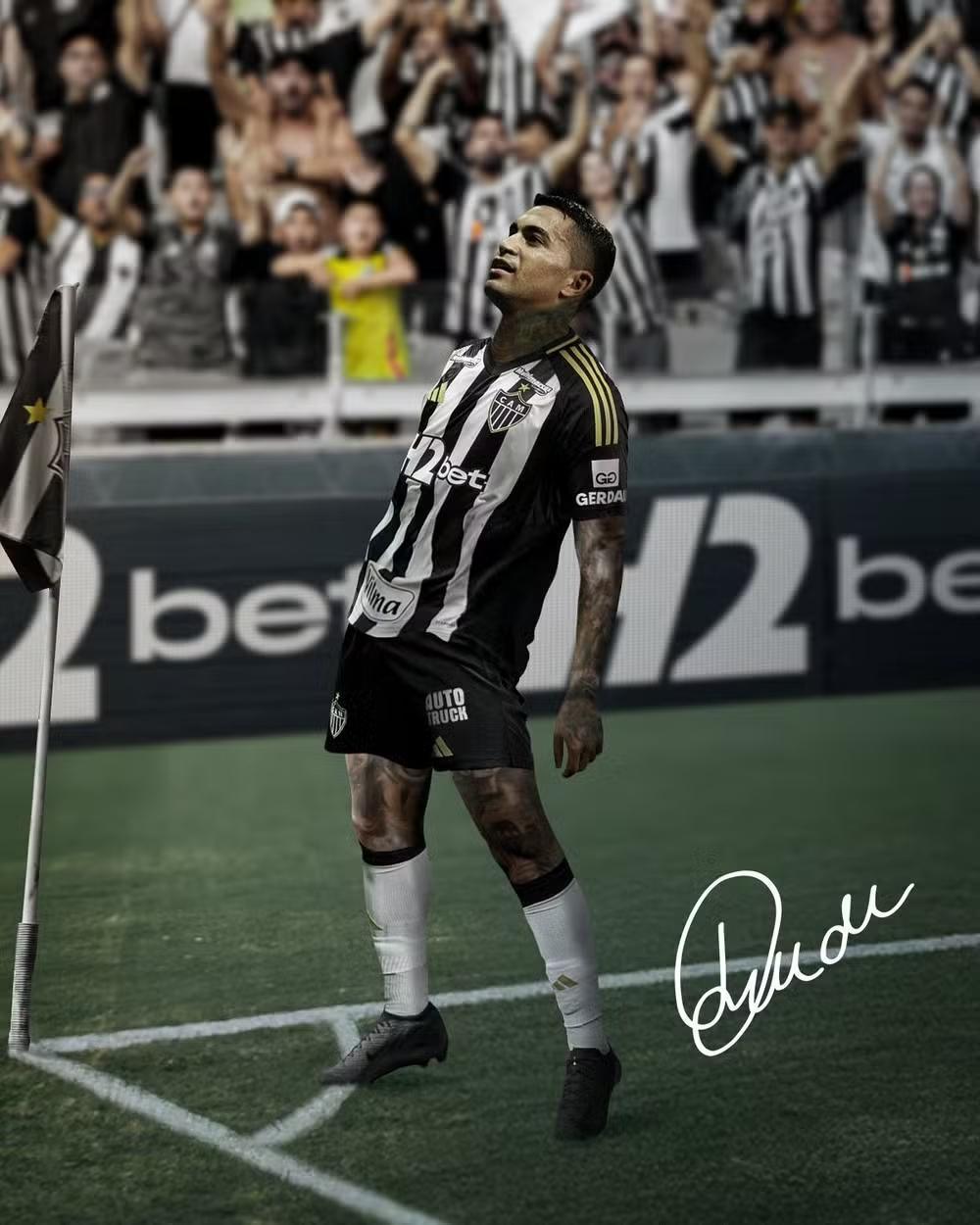 Atlético-MG cutuca Cruzeiro ao relembrar gol de Dudu em 2019 e anuncia reforço com provocação