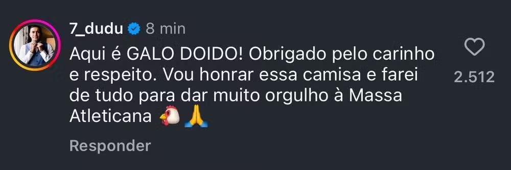 Dudu é o novo reforço do Atlético-MG após saída do Cruzeiro e passagem pelo Palmeiras