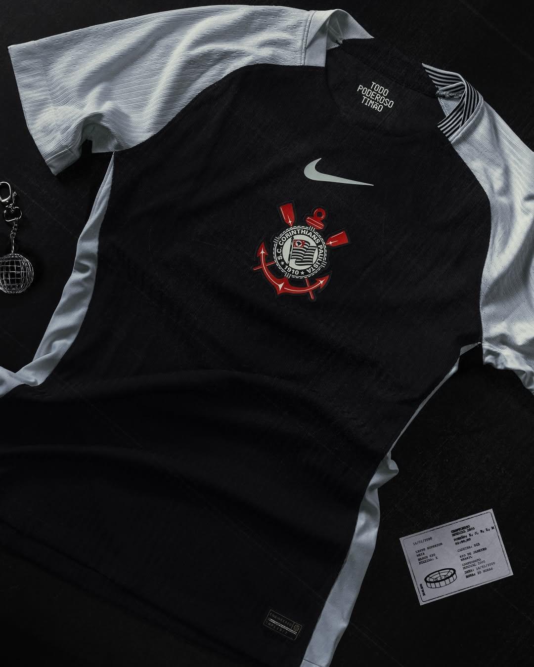 Corinthians Revela Nova Camisa 2; Estreia Será no Uruguai Corinthians Revela Nova Camisa 2; Estreia Será no Uruguai
