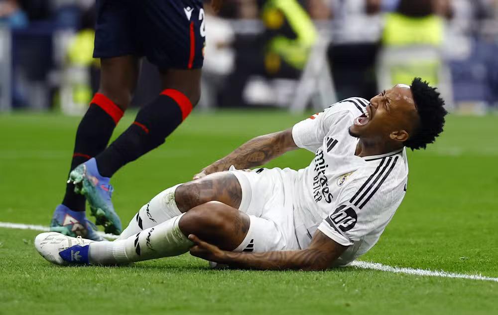 Vini Jr. é o mais recente nome na lista de desfalques do Real Madrid