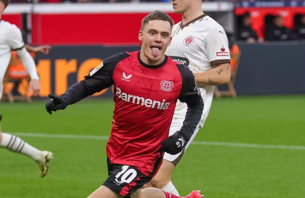Liverpool chega a acordo bilionário para contratar Florian Wirtz, destaque do Leverkusen