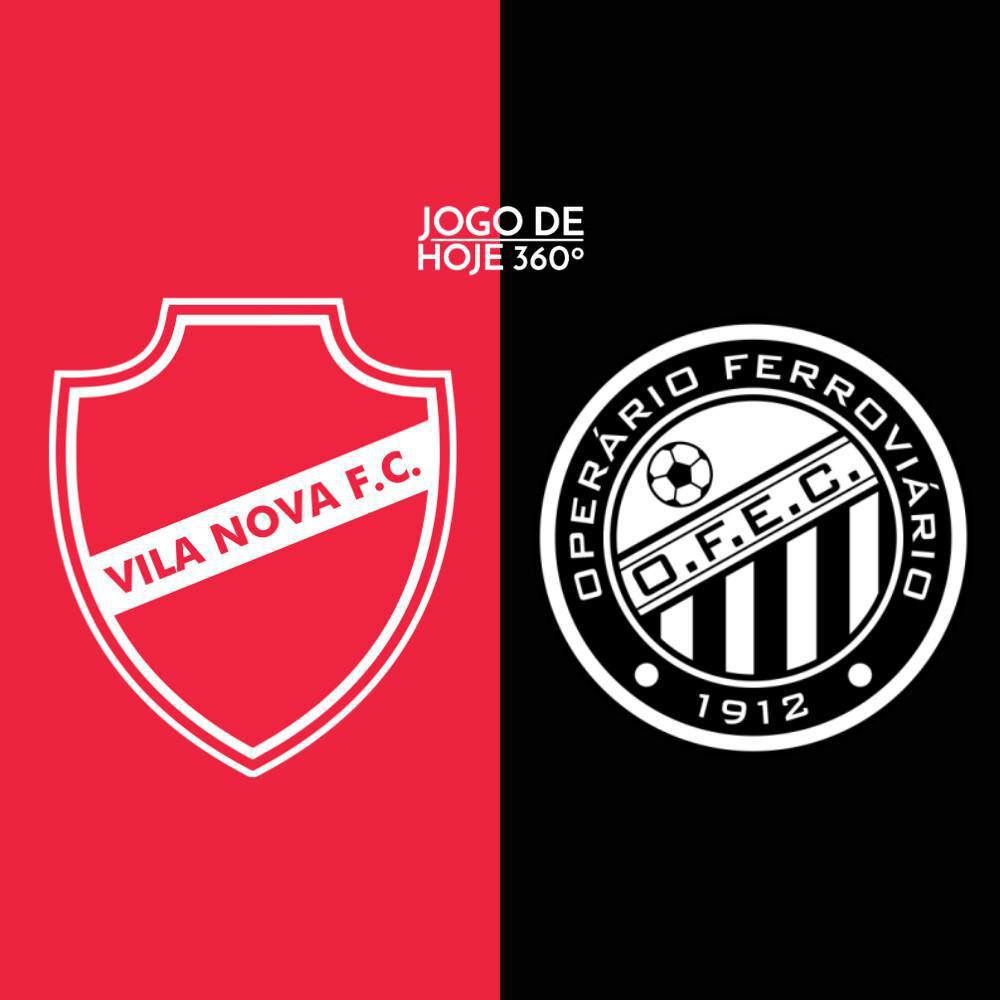 Ao Vivo Vila Nova X Operário-PR Brasileirão Série B 2025