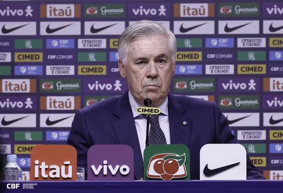 Ancelotti fala sobre ausência de Neymar na convocação: “Não precisamos testá-lo”