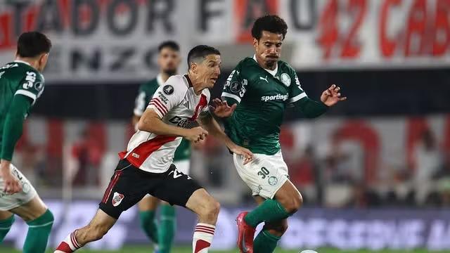 RIVER PLATE 1 X 2 PALMEIRAS - LIBERTADORES