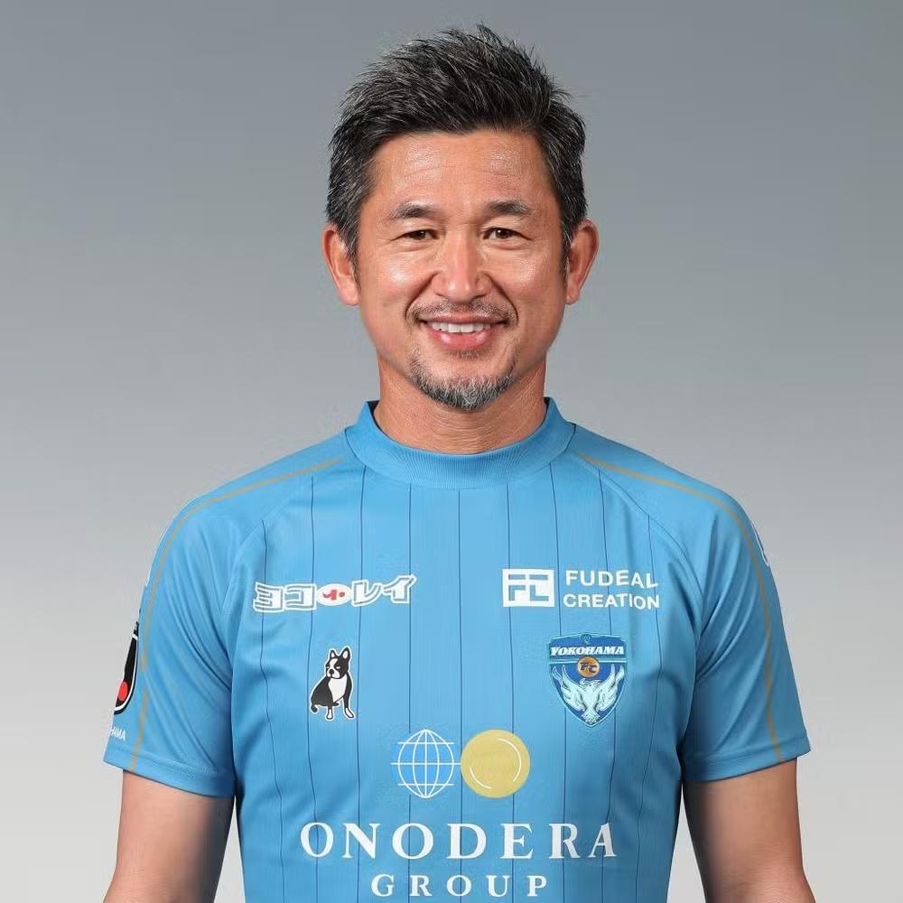 Aos 58 anos, Kazu Miura é anunciado por clube da terceira divisão do Japão Aos 58 anos, Kazu Miura é anunciado por clube da terceira divisão do Japão