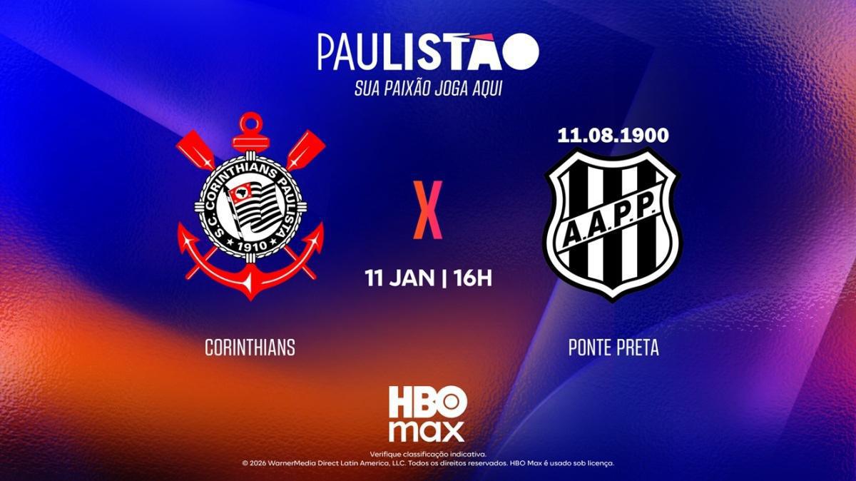 TNT Sports apresenta a cobertura completa do Paulistão Casas Bahia; HBO Max exibe todos os jogos do torneio TNT Sports apresenta a cobertura completa do Paulistão Casas Bahia; HBO Max exibe todos os jogos do torneio