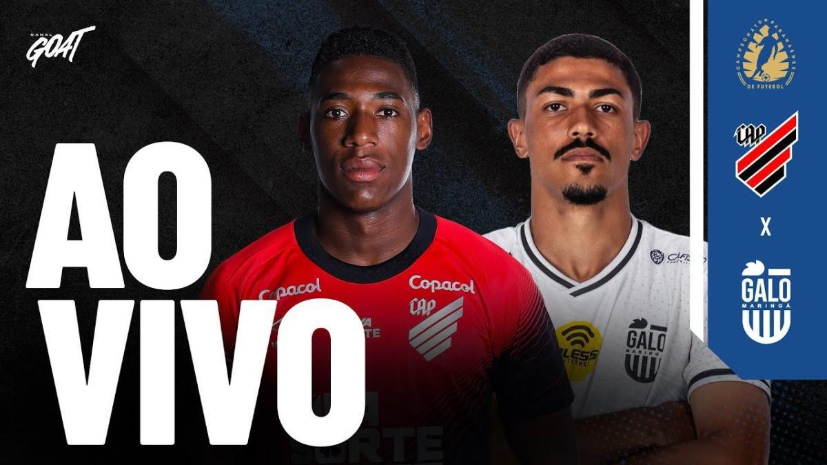 Athletico x Galo Maringá | Campeonato Paranaense - Ao Vivo e Com Imagens