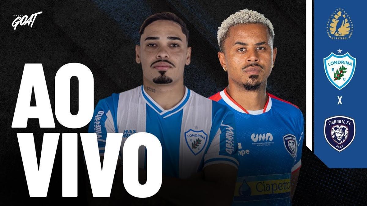 Londrina x Cianorte | Campeonato Paranaense - Ao Vivo e Com Imagens