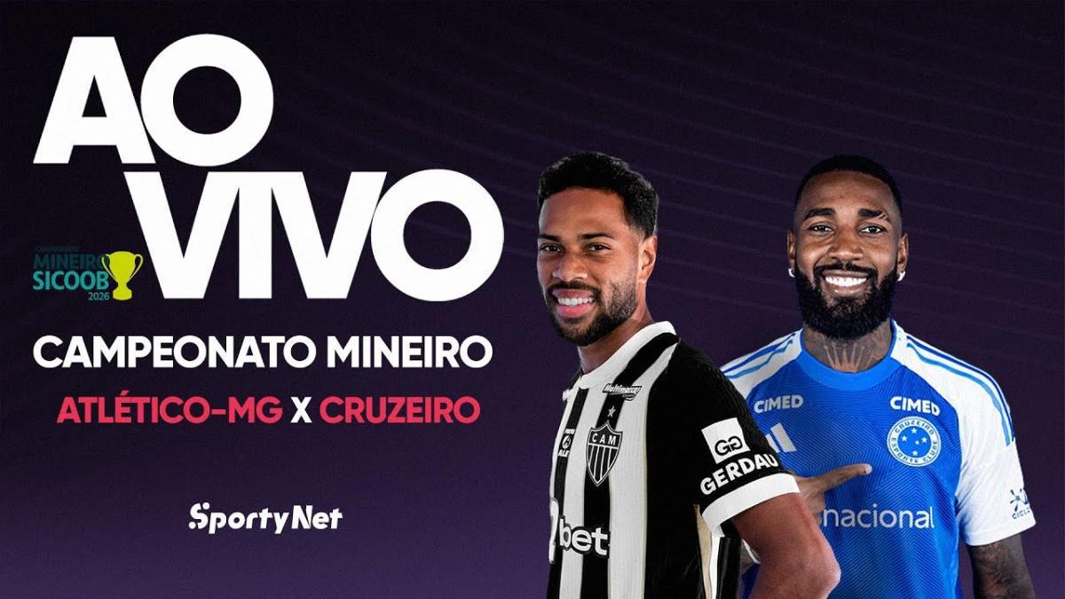 Atlético-MG X Cruzeiro | Campeonato Mineiro - Ao Vivo e Com Imagens